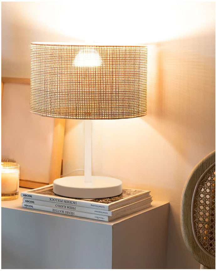 Ellie White Table Lamp