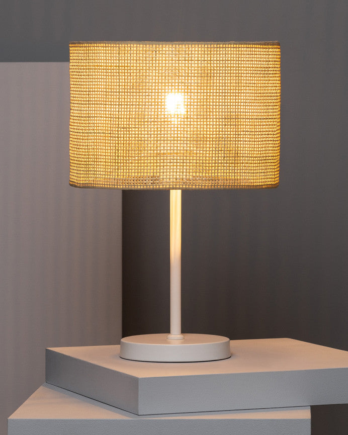 Ellie White Table Lamp