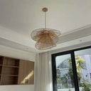 Ryan Beige 3-Tier Pendant