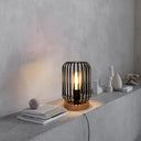Metal Cage Bedside Table Lamp