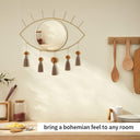 Evil Eye Boho Gold Mirror