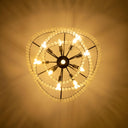 Almond Crystal Chandelier