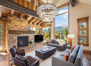 Almond Crystal Chandelier