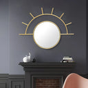 Golden Evil Eye Mirror