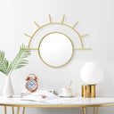 Golden Evil Eye Mirror