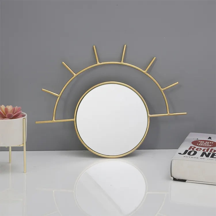 Golden Evil Eye Mirror