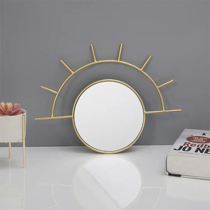 Golden Evil Eye Mirror