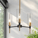 Renie 3-Light Glass Chandelier