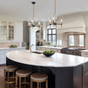 Renie 3-Light Glass Chandelier