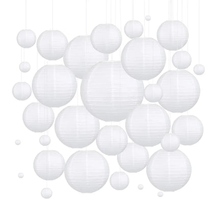 Paper Moon Hanging Lanterns