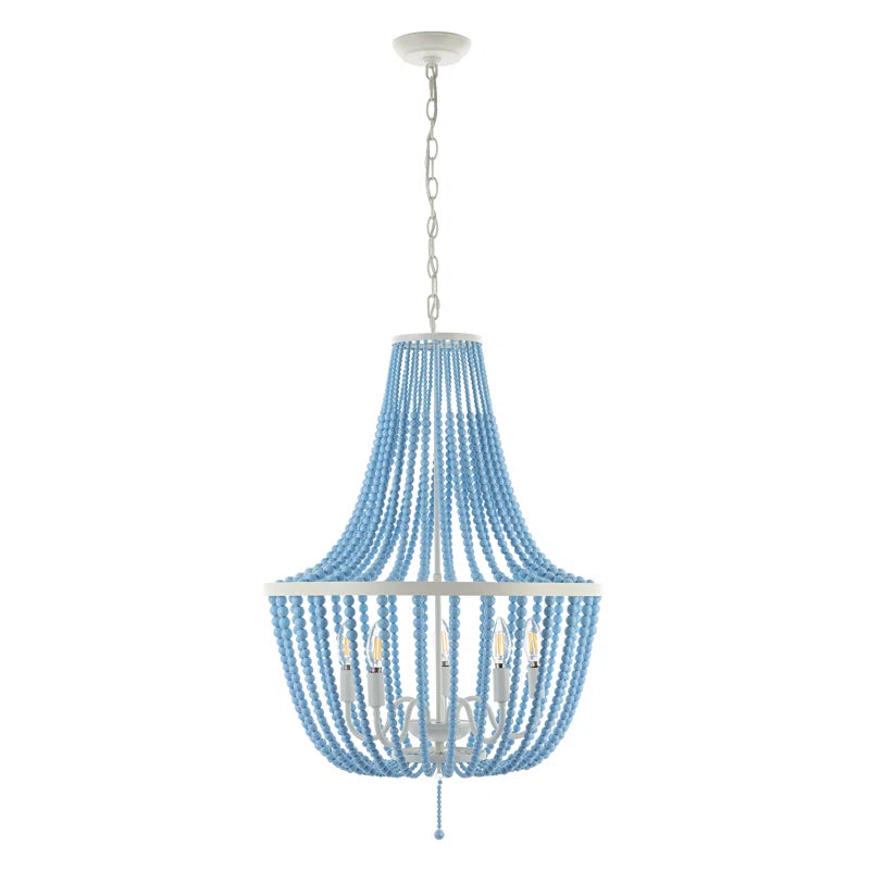 Elki 5-Light Beaded Chandelier