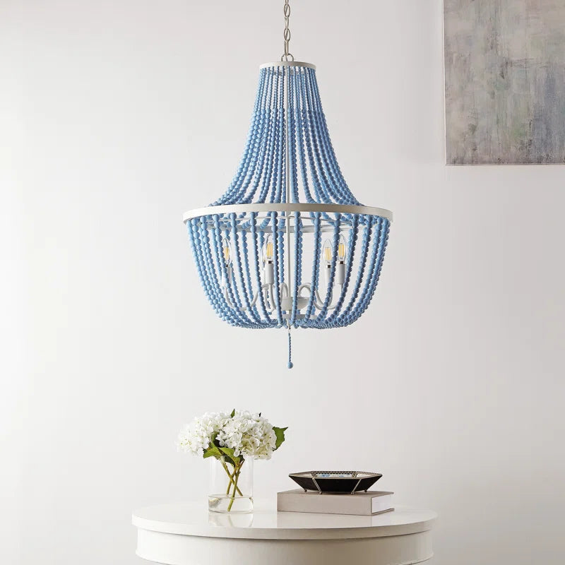 Elki 5-Light Beaded Chandelier