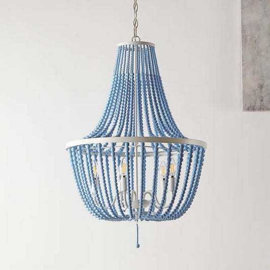 Elki 5-Light Beaded Chandelier