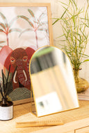 Arkasia Metal Brass Mirror
