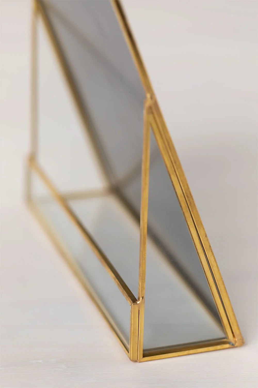 Arkasia Metal Brass Mirror