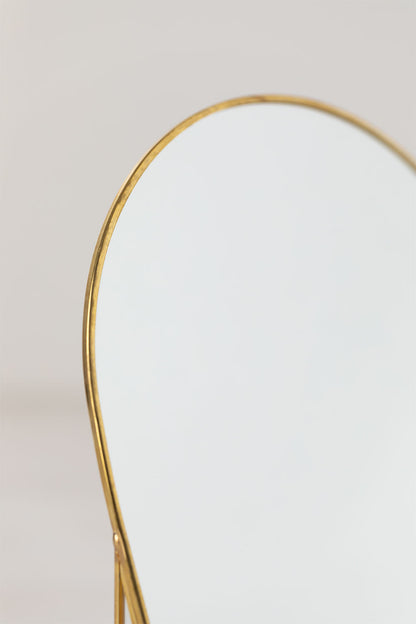 Arkasia Metal Brass Mirror