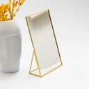 Orhan Gold Brass Makeup Mirror