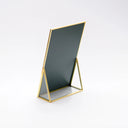 Orhan Gold Brass Makeup Mirror