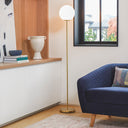Snow Moon Floor Lamp