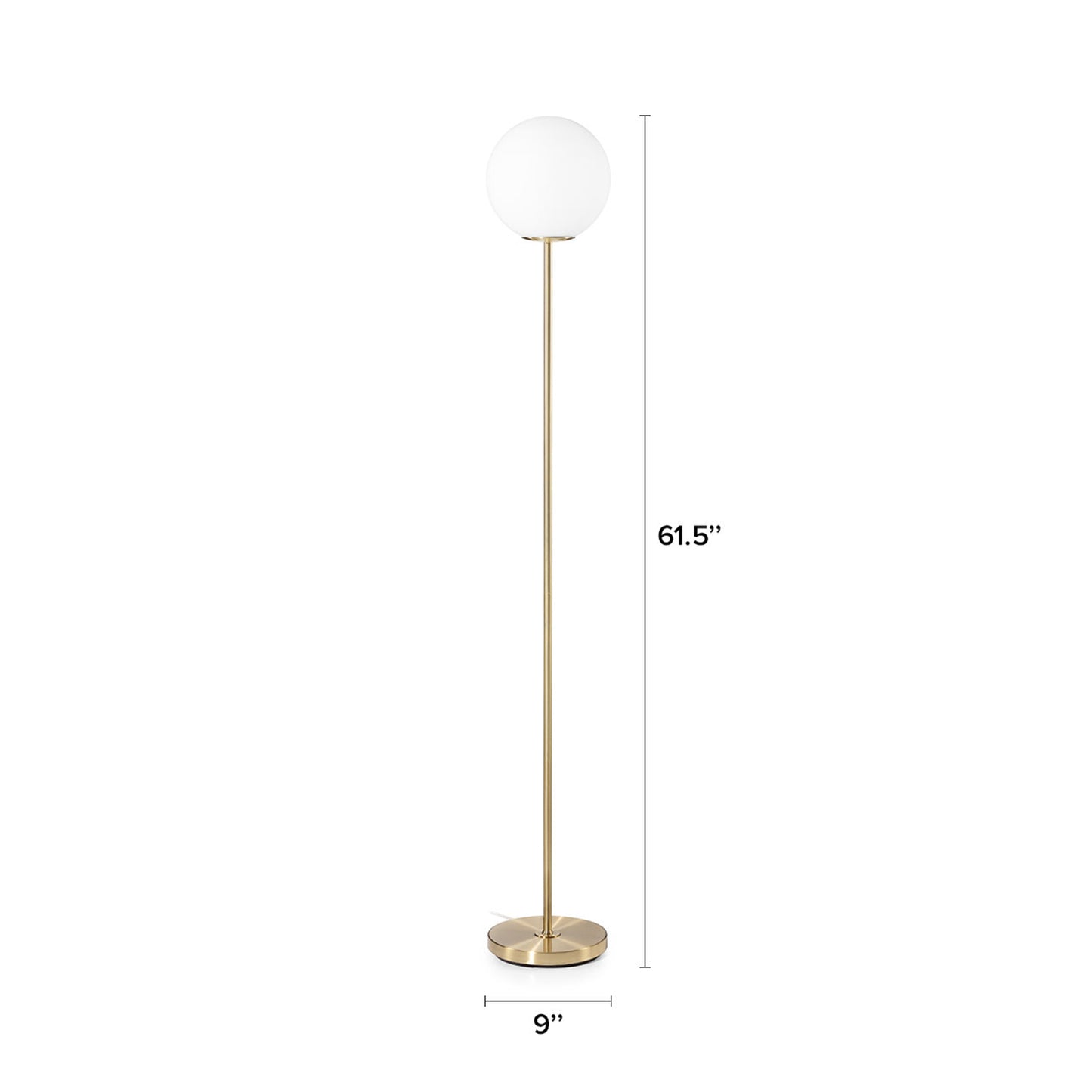 Snow Moon Floor Lamp