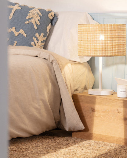 Ellie White Table Lamp