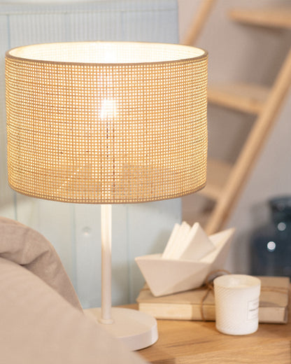 Ellie White Table Lamp