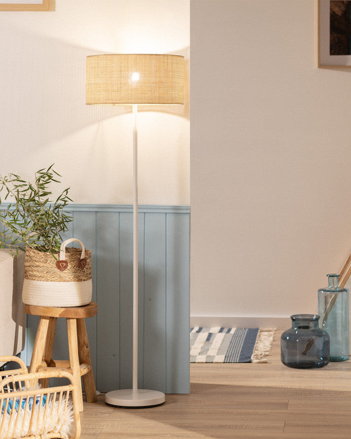 Ellie White Floor Lamp