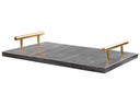 Dora Marble Tray Black